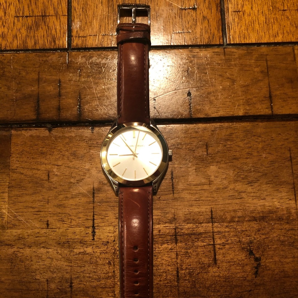 Men’s Michael Kors Leather watch